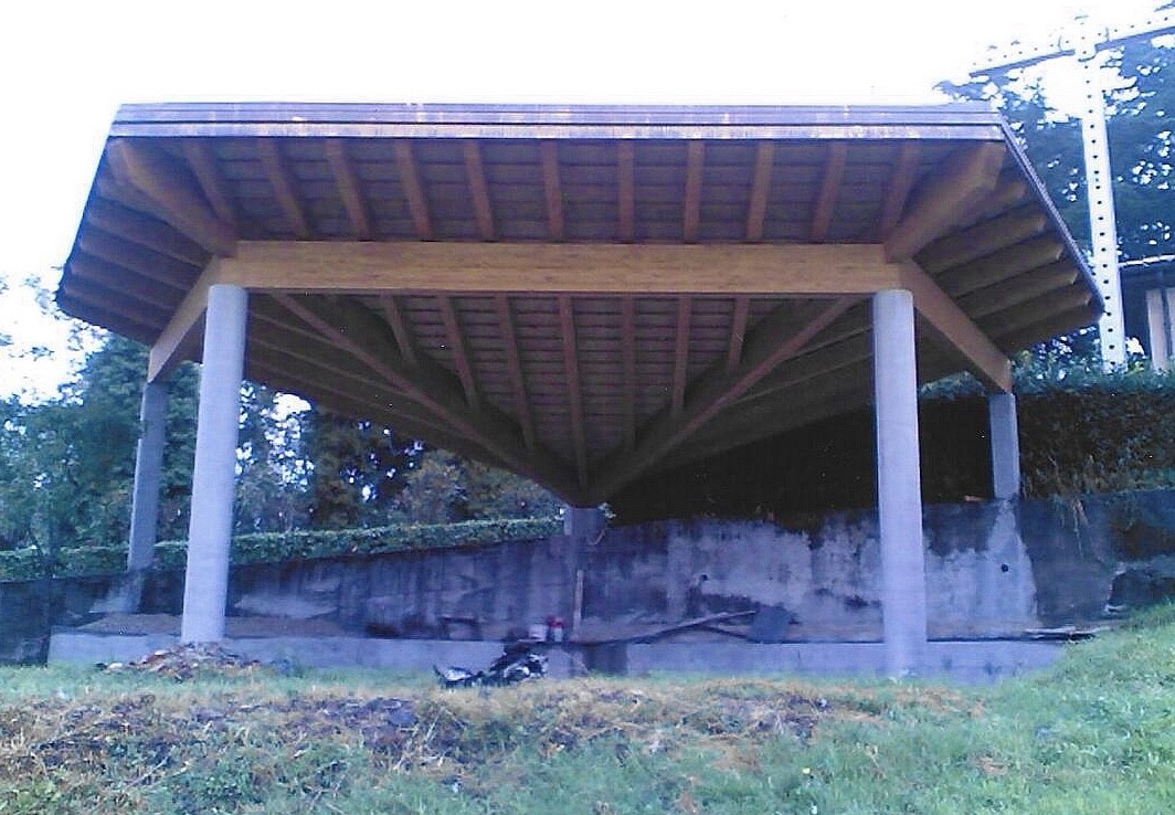 Tetto in legno realizzato da Papaj
