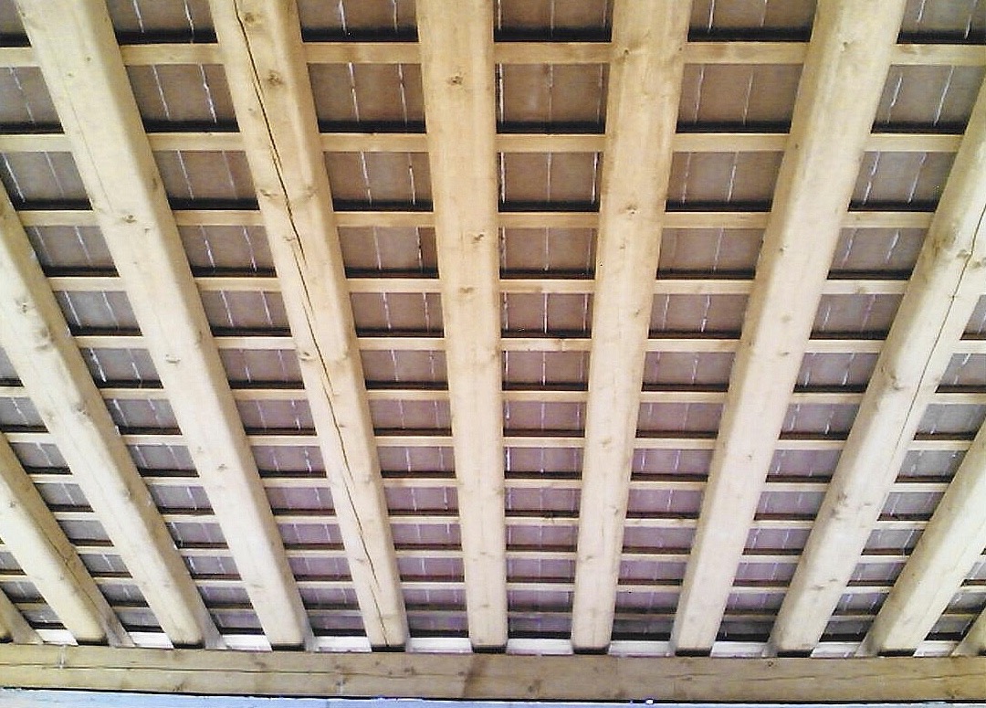 Tetto in legno realizzato da Papaj
