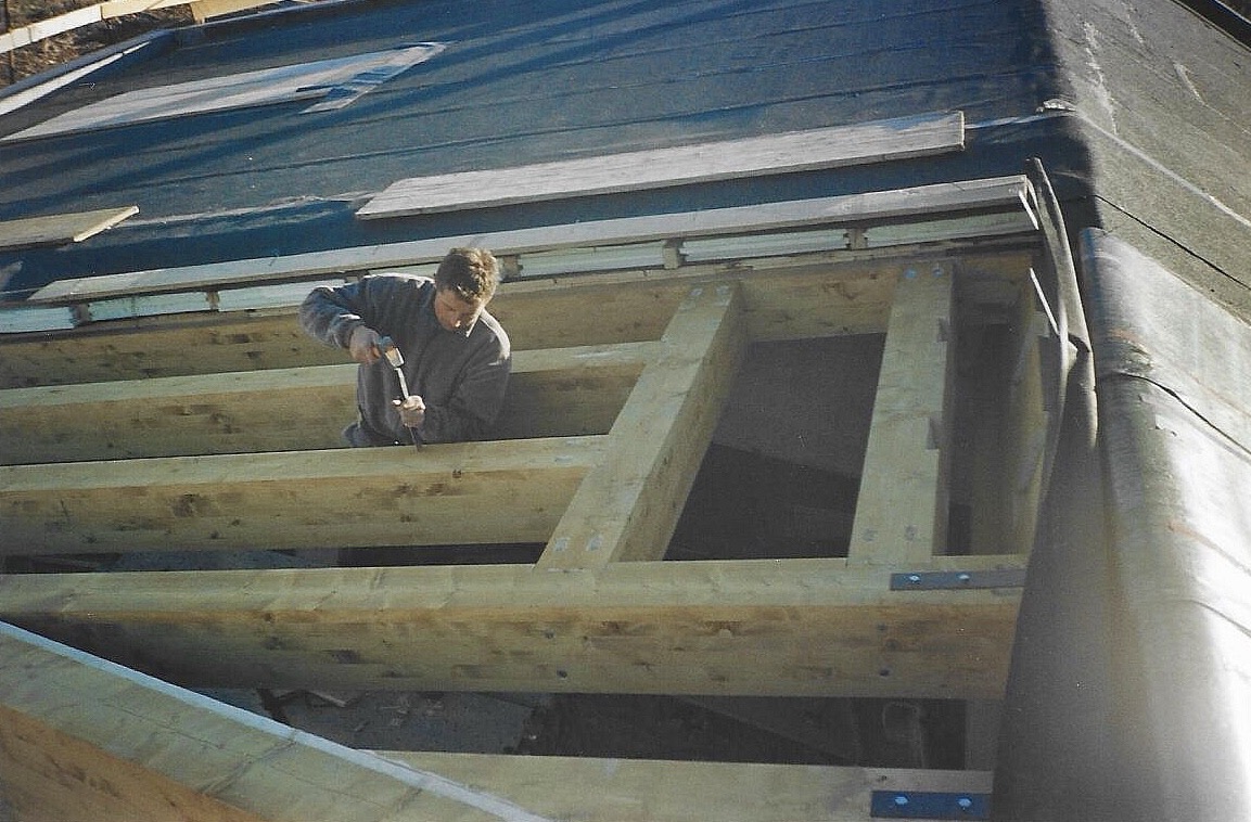 Tetto in legno realizzato da Papaj