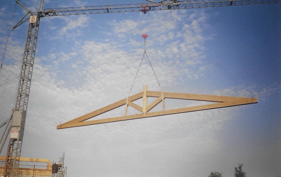 Tetto in legno realizzato da Papaj